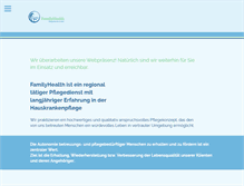 Tablet Screenshot of familyhealth.at